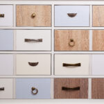 Kitchen drawers and cabinets